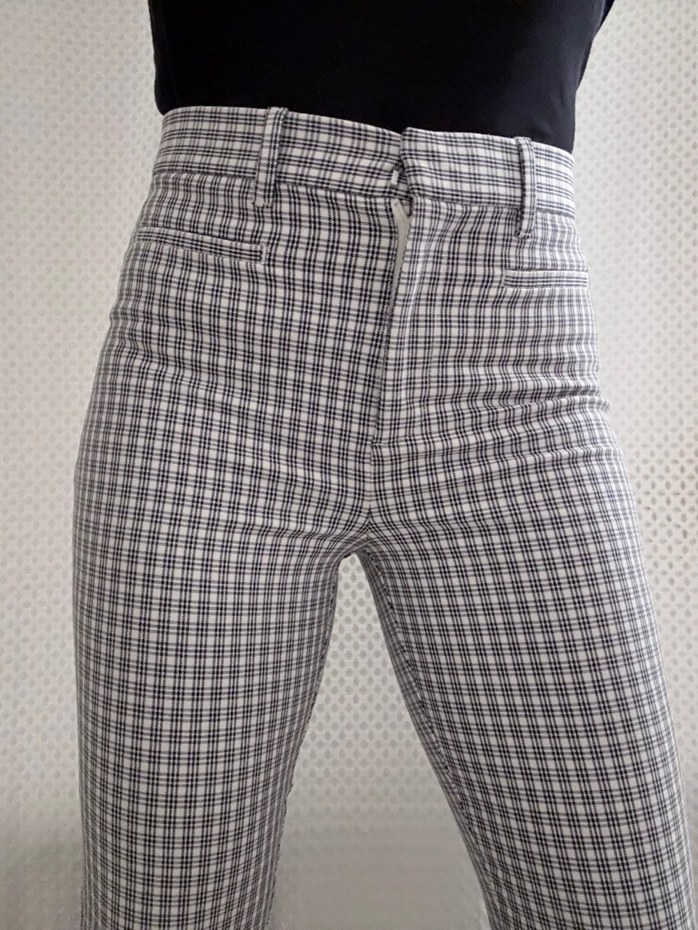 Gap Skinny Ankle Plaid Pant